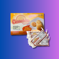 Cassabito de Crackers de yuca sabor Sesamo (4uds x 85grs)