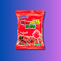 Bolsa Bon Bon Bum de fresa.